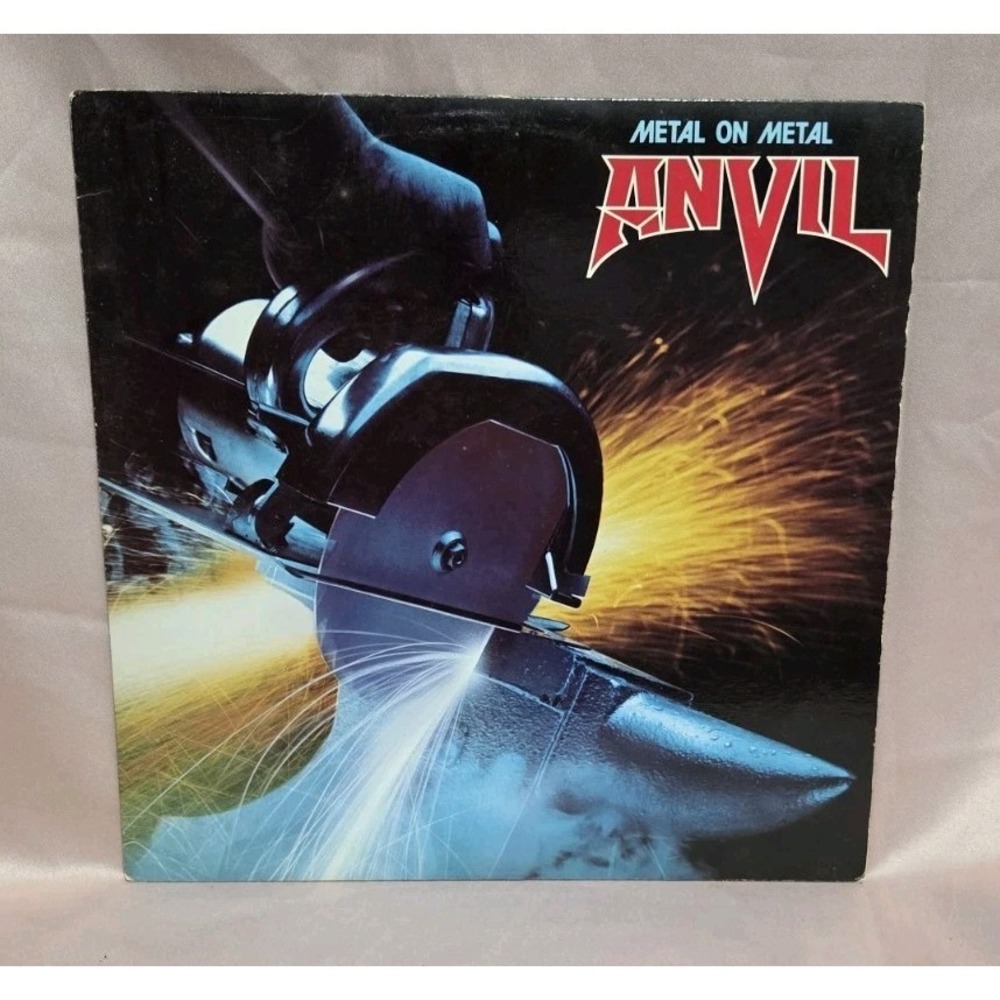 1982 Anvil Metal on Metal 33 RPM Vinyl LP Album